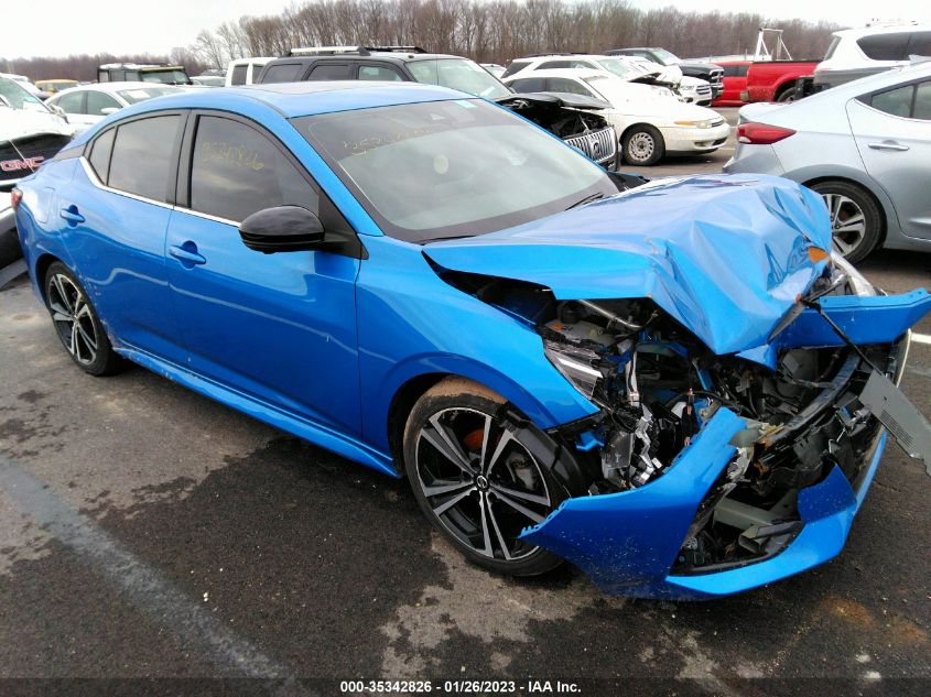 2022 NISSAN SENTRA SR VIN: 3N1AB8DV6NY219306