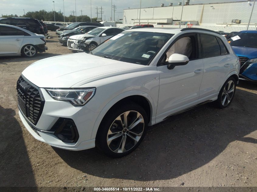 2021 AUDI Q3 S LINE PREMIUM PLUS VIN: WA1EECF35M1125760