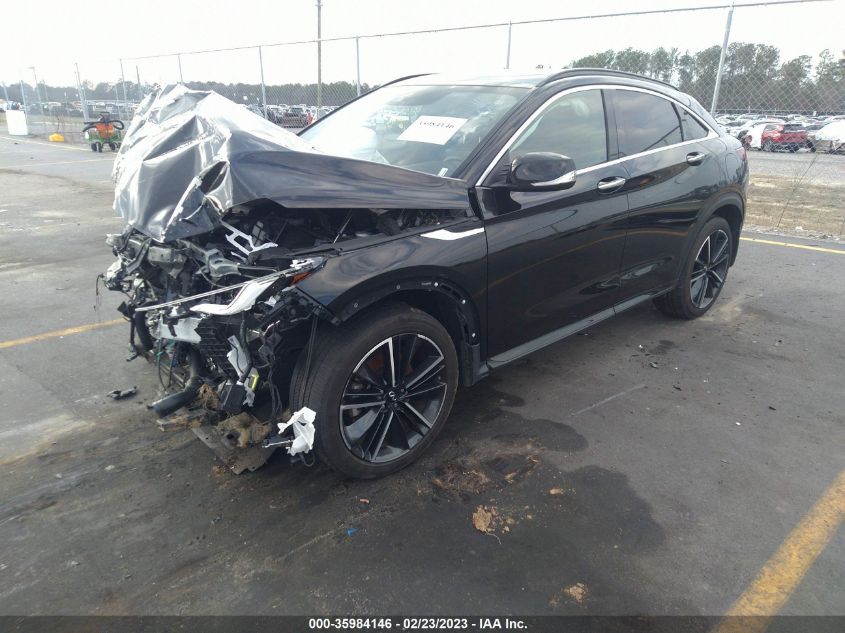 2022 INFINITI QX55 LUXE VIN: 3PCAJ5J33NF103171