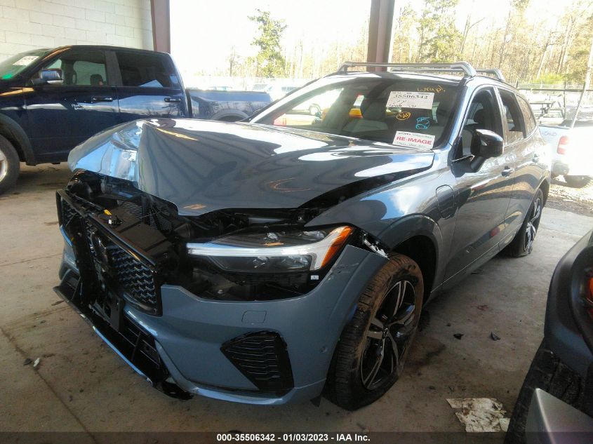 2022 VOLVO XC60 RECHARGE R-DESIGN VIN: YV4H60DM4N1042023
