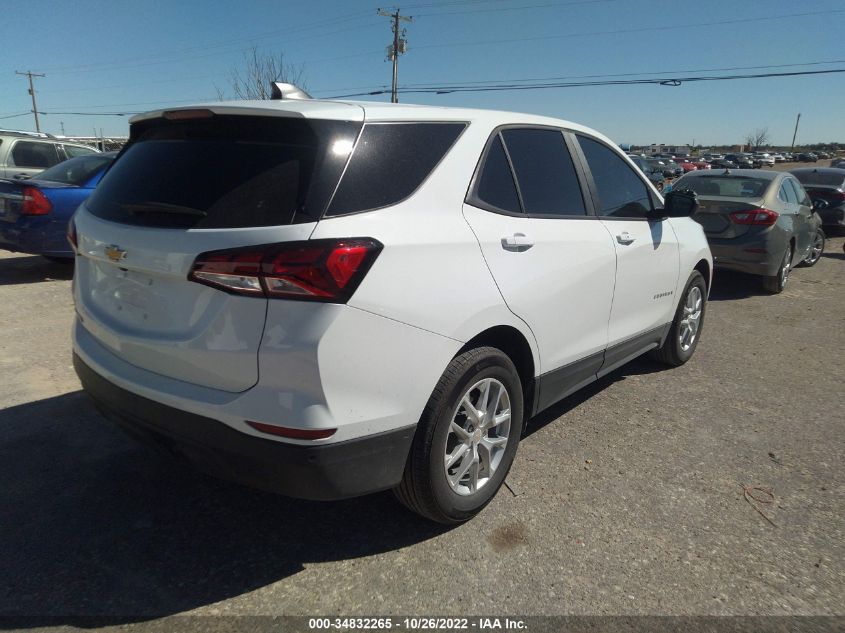 2022 CHEVROLET EQUINOX LS VIN: 3GNAXHEV9NS174563