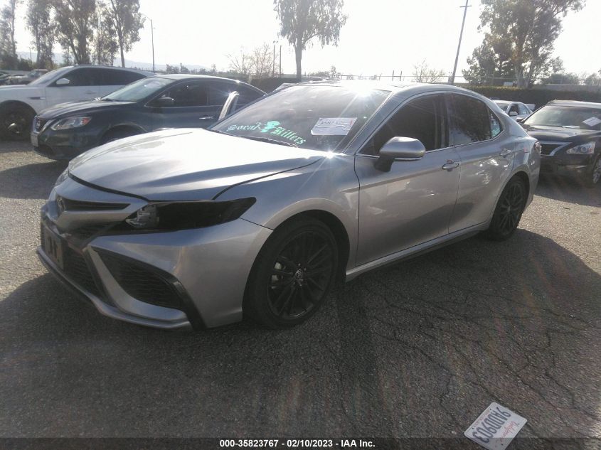 2022 TOYOTA CAMRY V6 VIN: 4T1KZ1AK6NU064317