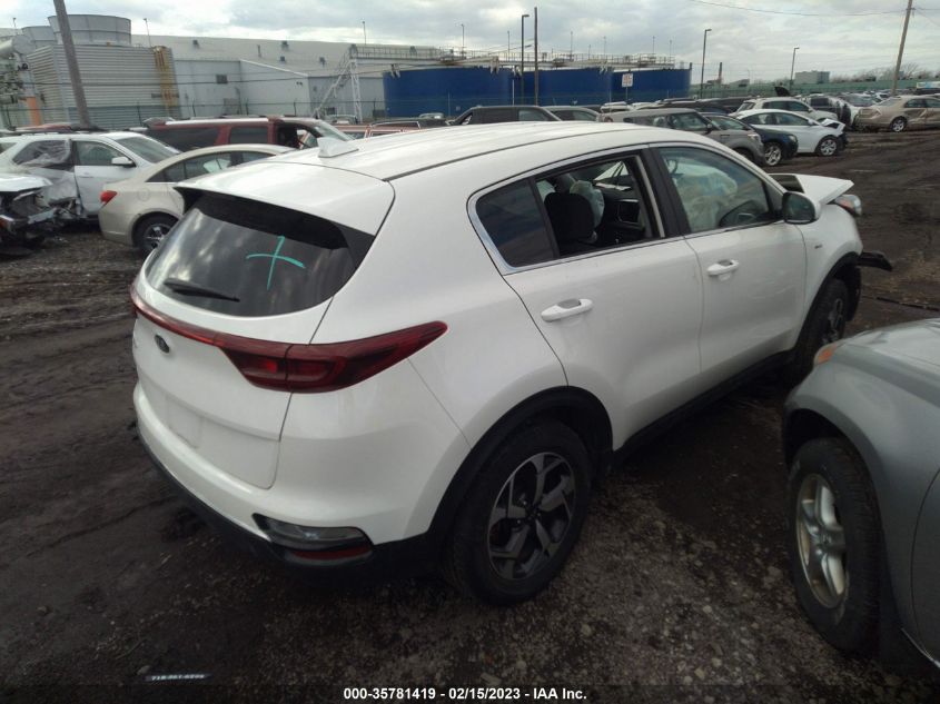 2022 KIA SPORTAGE LX VIN: KNDPMCAC7N7983268