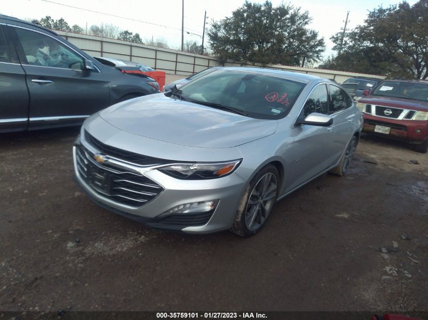 2021 CHEVROLET MALIBU LT VIN: 1G1ZD5ST4MF043946