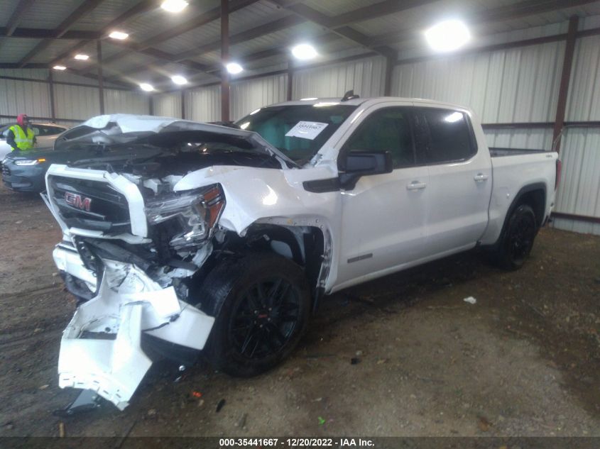 2022 GMC SIERRA 1500 LIMITED ELEVATION VIN: 3GTP9CEK8NG124679