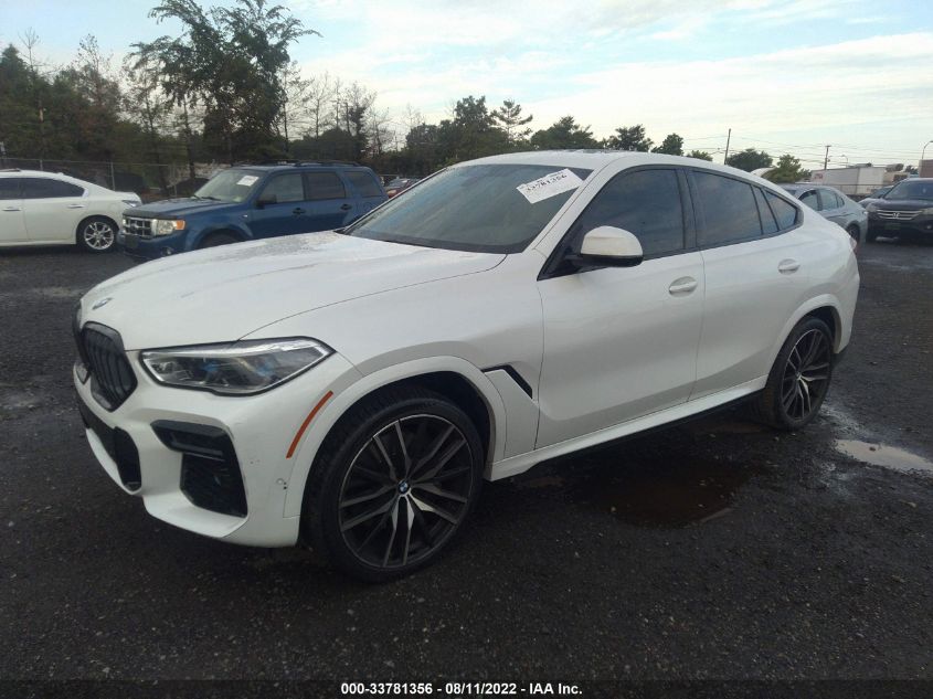 2022 BMW X6 M50I VIN: 5UXCY8C08N9J45952