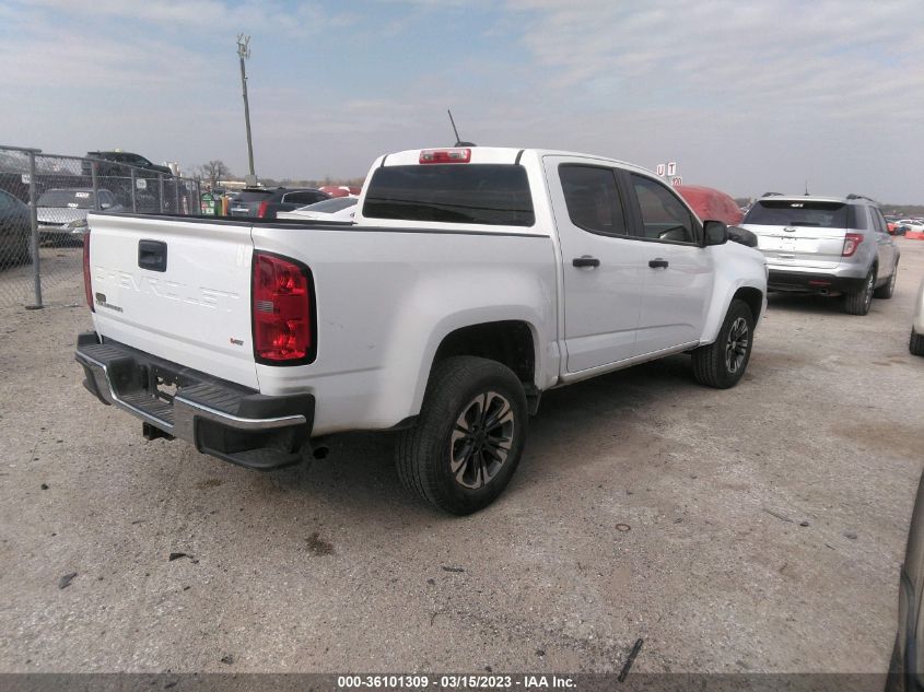 2022 CHEVROLET COLORADO 2WD WORK TRUCK VIN: 1GCGSBEN9N1169945