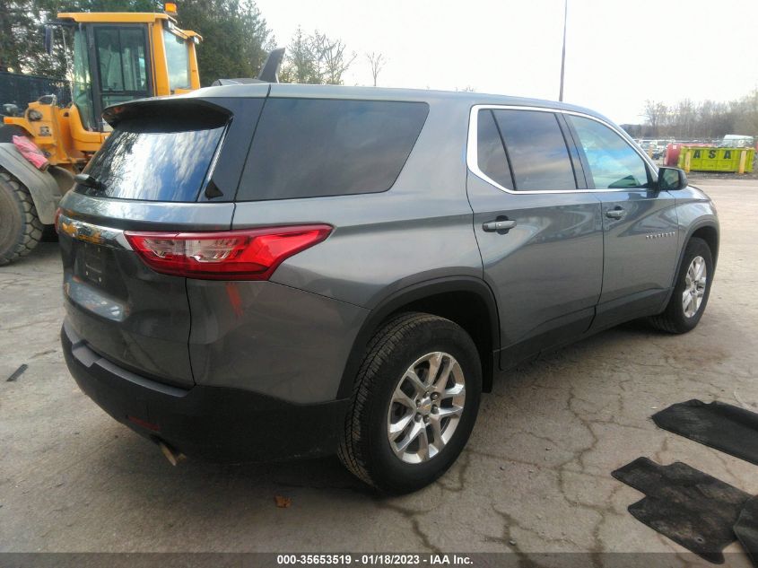 2021 CHEVROLET TRAVERSE LS VIN: 1GNERFKW1MJ130490