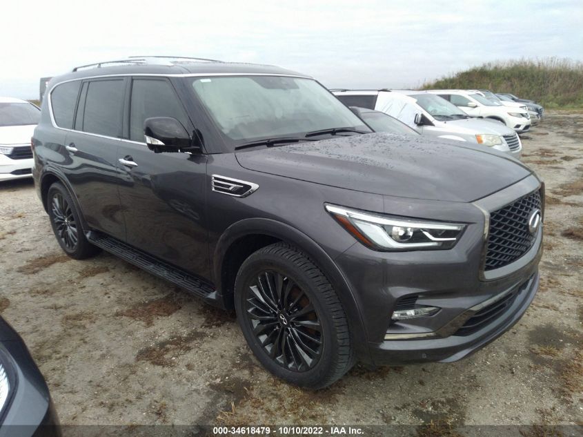 2022 INFINITI QX80 PREMIUM SELECT VIN: JN8AZ2AF2N9742447