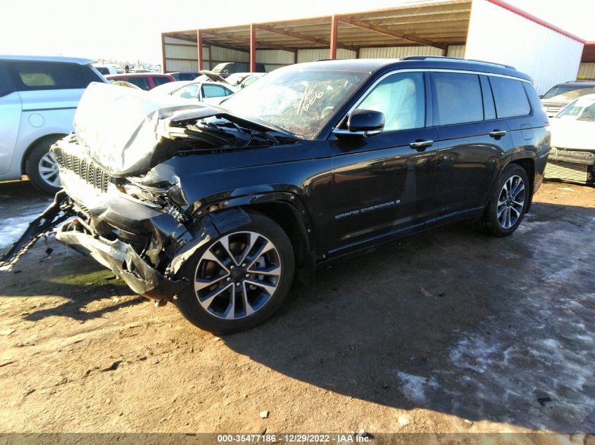 2022 JEEP GRAND CHEROKEE L OVERLAND VIN: 1C4RJKDG2N8523004
