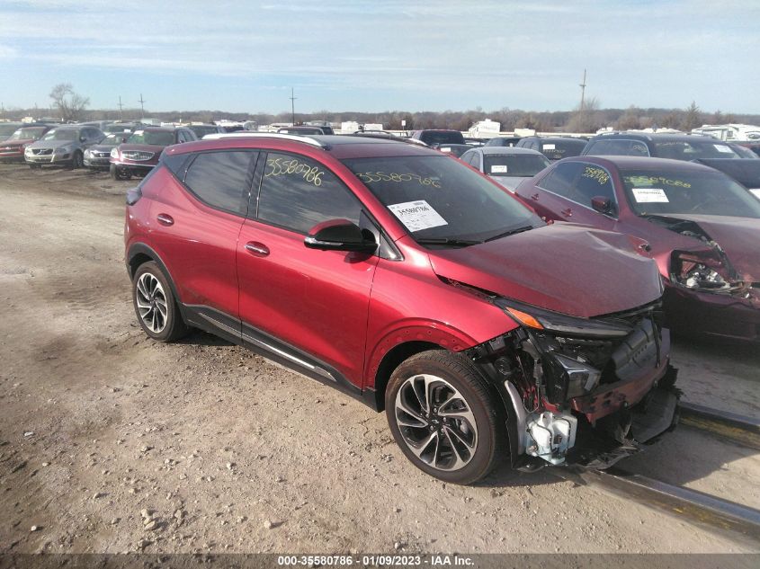 2022 CHEVROLET BOLT EUV PREMIER VIN: 1G1FZ6S00N4107722