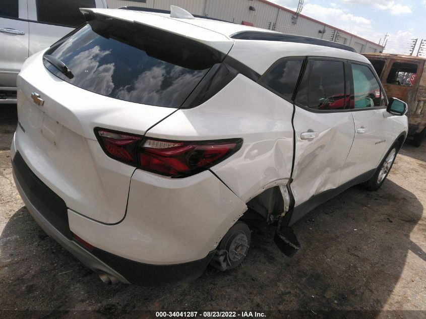 2021 CHEVROLET BLAZER LT VIN: 3GNKBBRA4MS533419