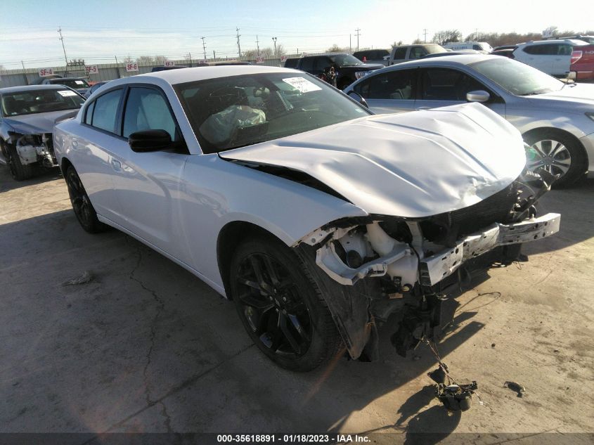 2022 DODGE CHARGER SXT VIN: 2C3CDXBG0NH138701