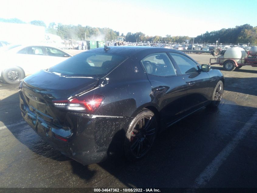 2021 MASERATI GHIBLI VIN: ZAM57XSA7M1363214