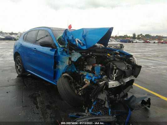 2022 ALFA ROMEO STELVIO VELOCE VIN: ZASPAKBN5N7D38399