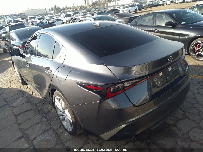 2021 LEXUS IS IS 300 VIN: JTHCA1D24M5110116