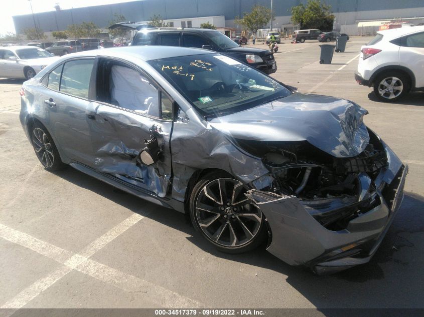 2020 TOYOTA COROLLA SE/NIGHTSHADE VIN: JTDS4RCE4LJ041190