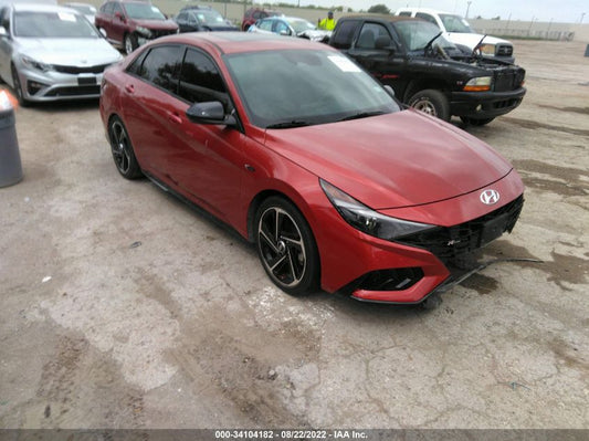 2022 HYUNDAI ELANTRA N LINE VIN: KMHLR4AF2NU233290