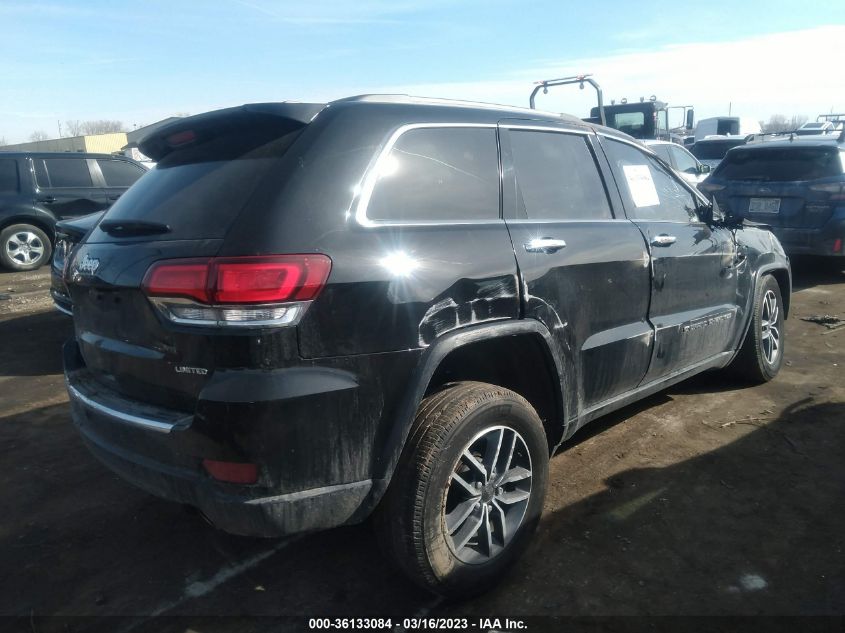 2022 JEEP GRAND CHEROKEE WK LIMITED VIN: 1C4RJFBG2NC177429
