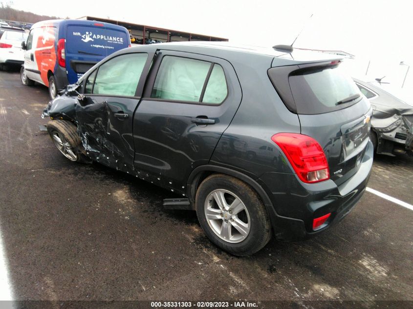 2021 CHEVROLET TRAX LS VIN: KL7CJKSB7MB305992