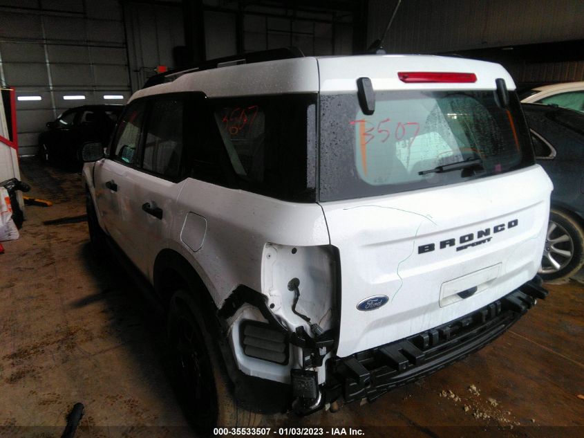2021 FORD BRONCO SPORT BASE VIN: 3FMCR9A67MRA21911