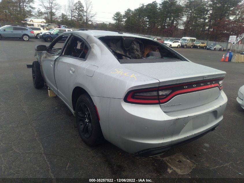2020 DODGE CHARGER SXT VIN: 2C3CDXBG5LH140652