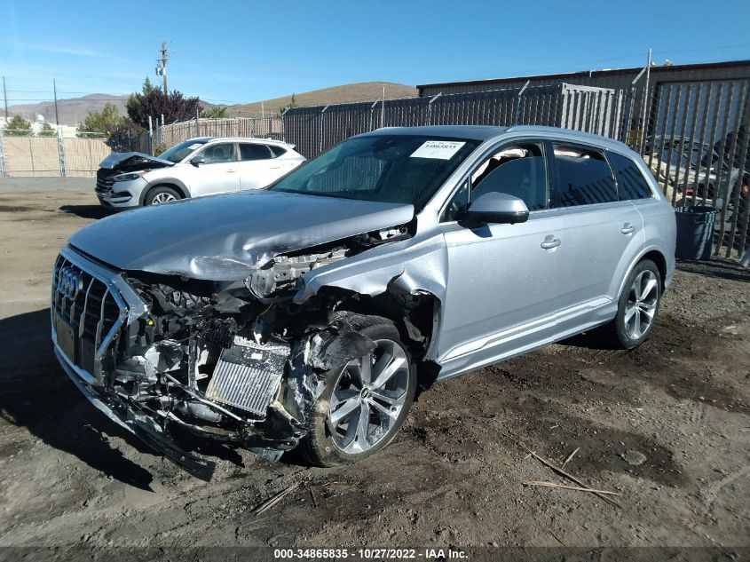 2021 AUDI Q7 PREMIUM PLUS VIN: WA1LXAF74MD032753