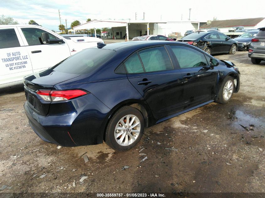 2022 TOYOTA COROLLA LE VIN: 5YFVPMAE1NP371359
