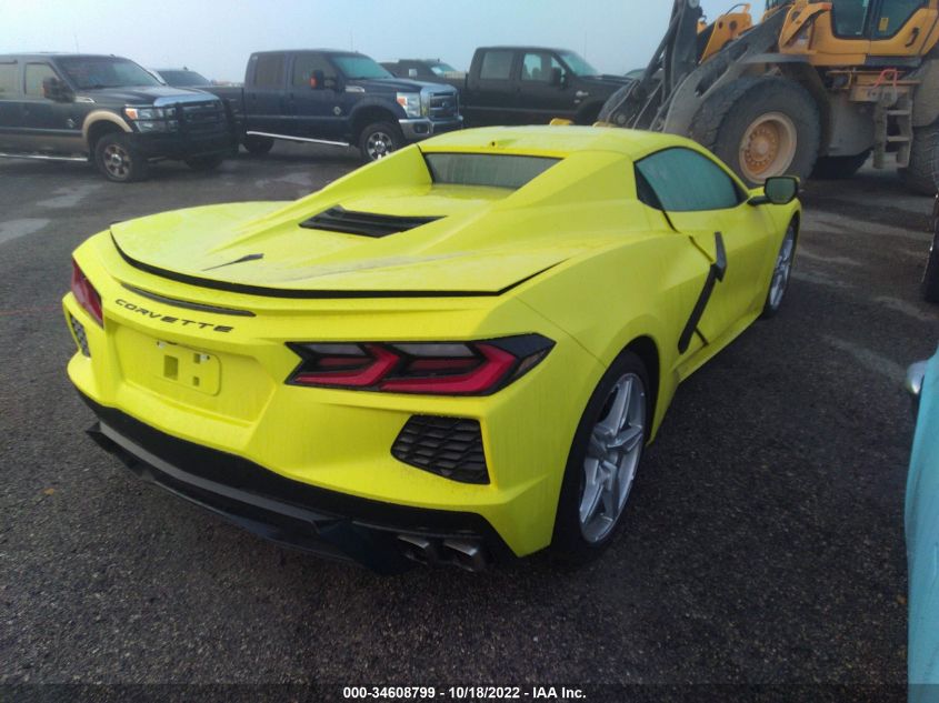 2021 CHEVROLET CORVETTE 3LT VIN: 1G1YC3D49M5113794