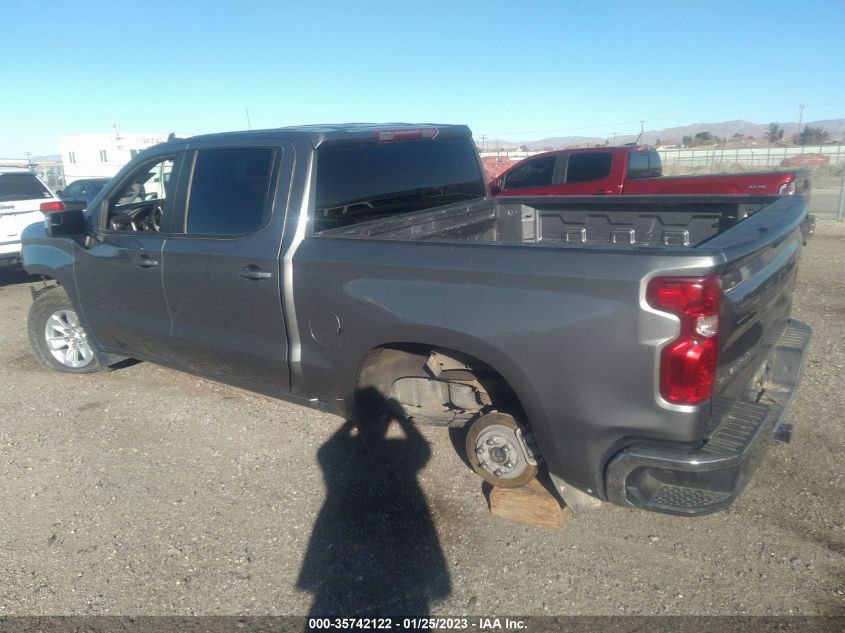 2021 CHEVROLET SILVERADO 1500 LT VIN: 1GCPWCET9MZ134265