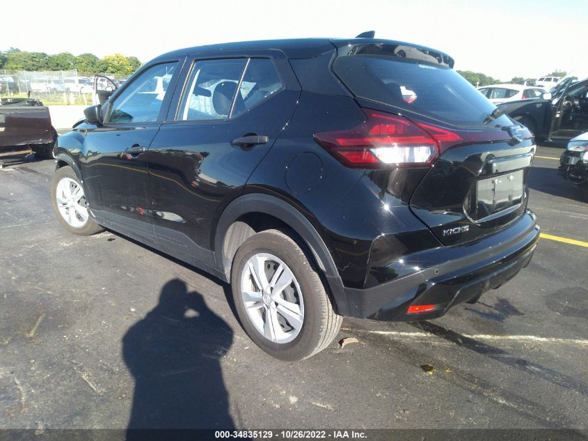 2021 NISSAN KICKS S VIN: 3N1CP5BV3ML486278