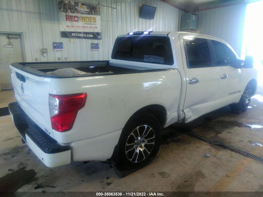 2020 NISSAN TITAN SV VIN: 1N6AA1EF7LN508927