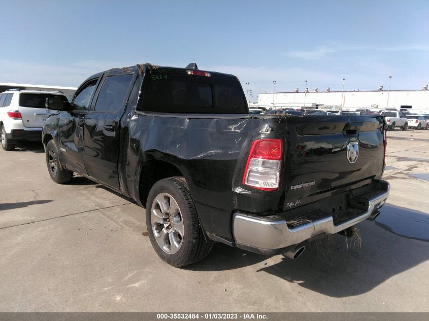 2021 RAM 1500 LONE STAR VIN: 1C6RREFT1MN794549