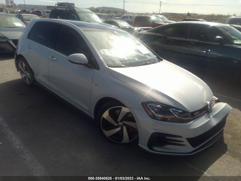 2020 VOLKSWAGEN GOLF GTI S/SE/AUTOBAHN VIN: 3VW6T7AU9LM017292
