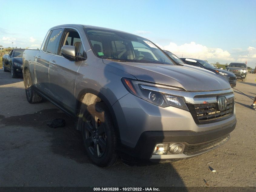 2020 HONDA RIDGELINE RTL-E VIN: 5FPYK3F74LB009770