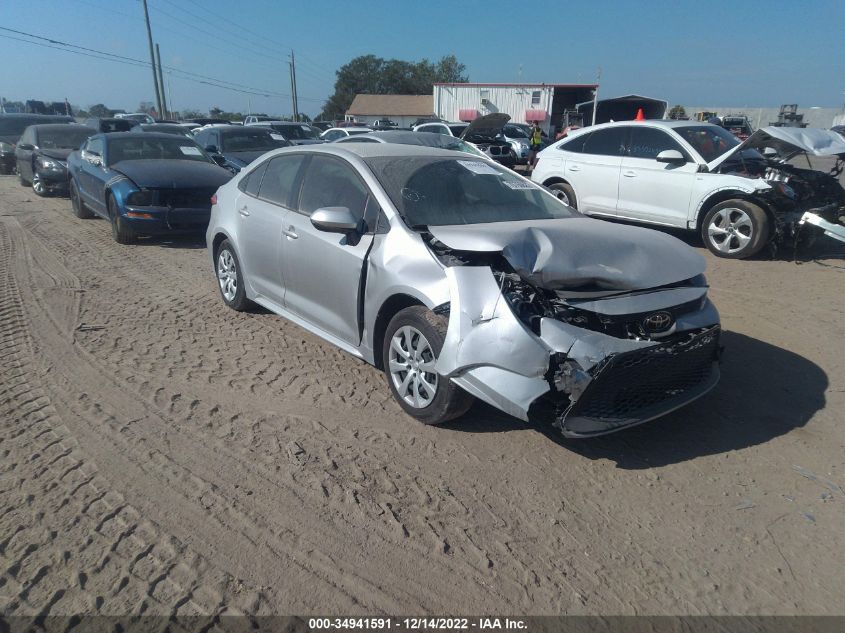 2022 TOYOTA COROLLA LE VIN: JTDEPMAE5NJ211621