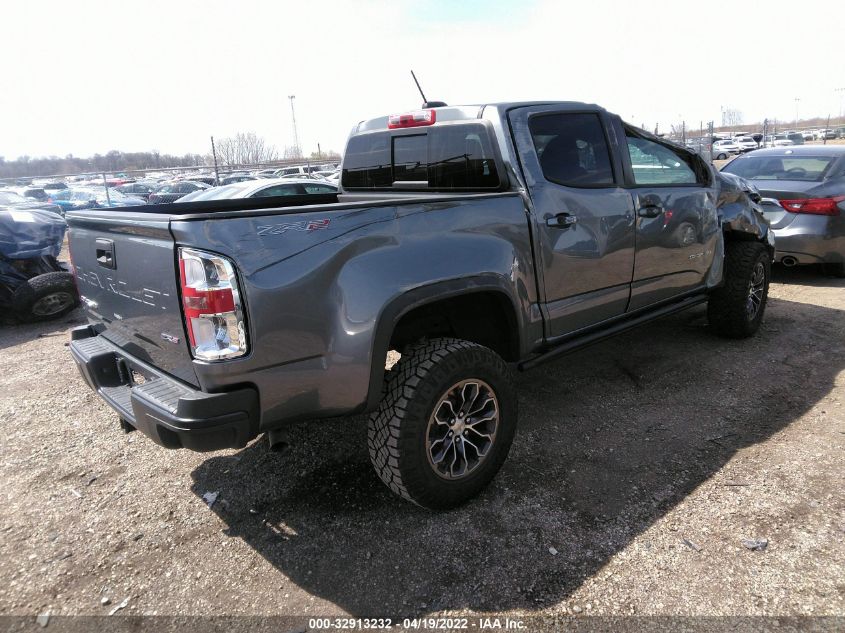 2021 CHEVROLET COLORADO 4WD ZR2 VIN: 1GCGTEEN1M1107596