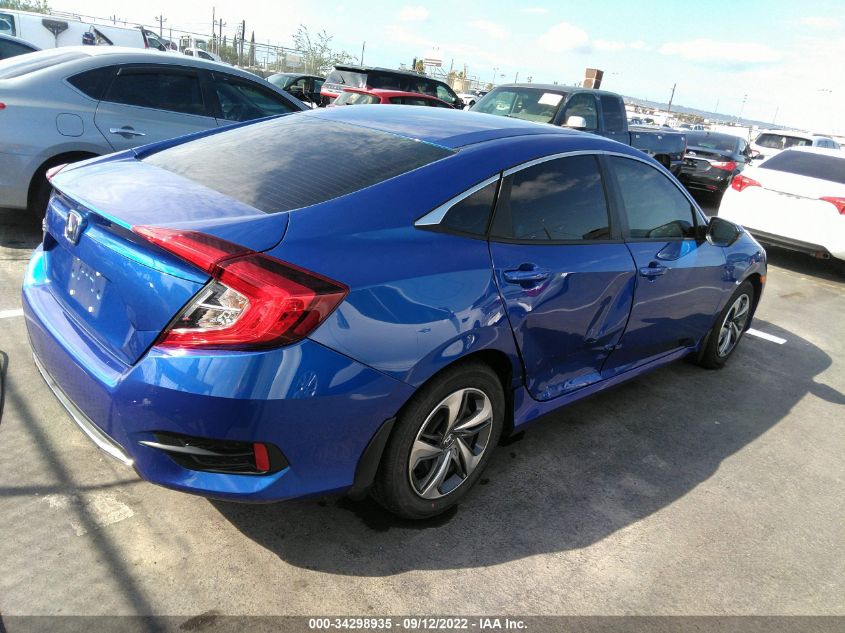 2021 HONDA CIVIC SEDAN LX VIN: 2HGFC2F62MH524679