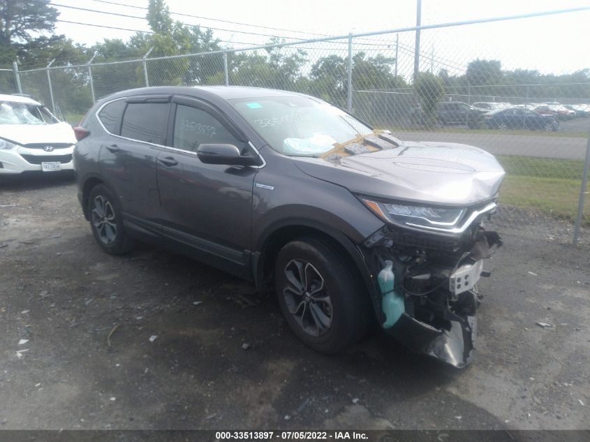 2021 HONDA CR-V HYBRID EX VIN: 7FART6H53ME022197