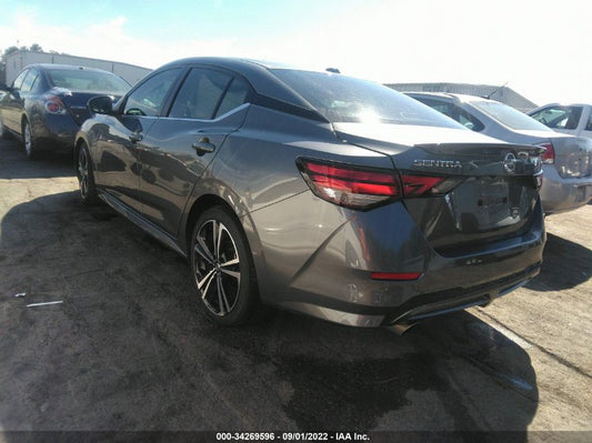 2021 NISSAN SENTRA SR VIN: 3N1AB8DV5MY264574