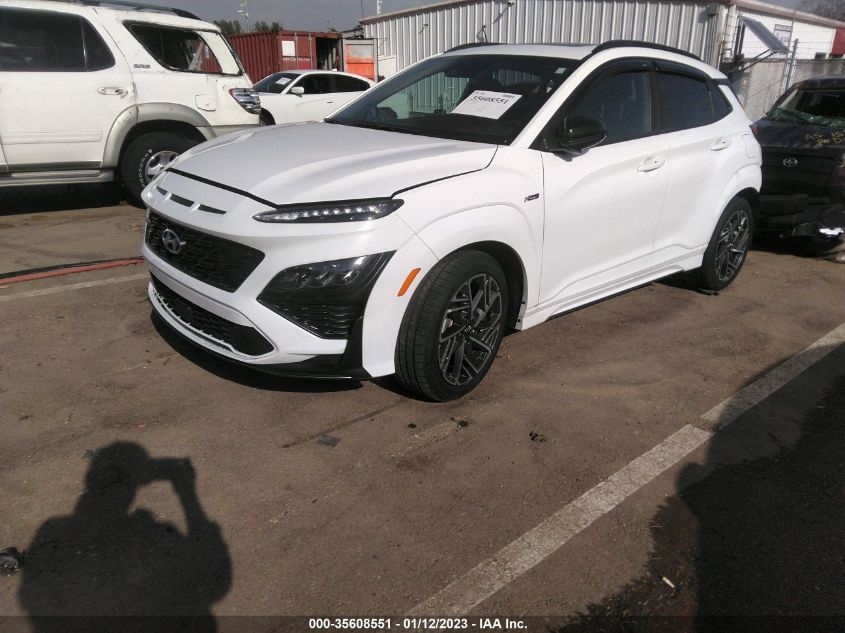 2022 HYUNDAI KONA N LINE VIN: KM8K33A33NU830638