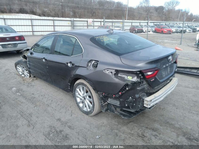 2022 TOYOTA CAMRY LE VIN: 4T1R11AK9NU705644