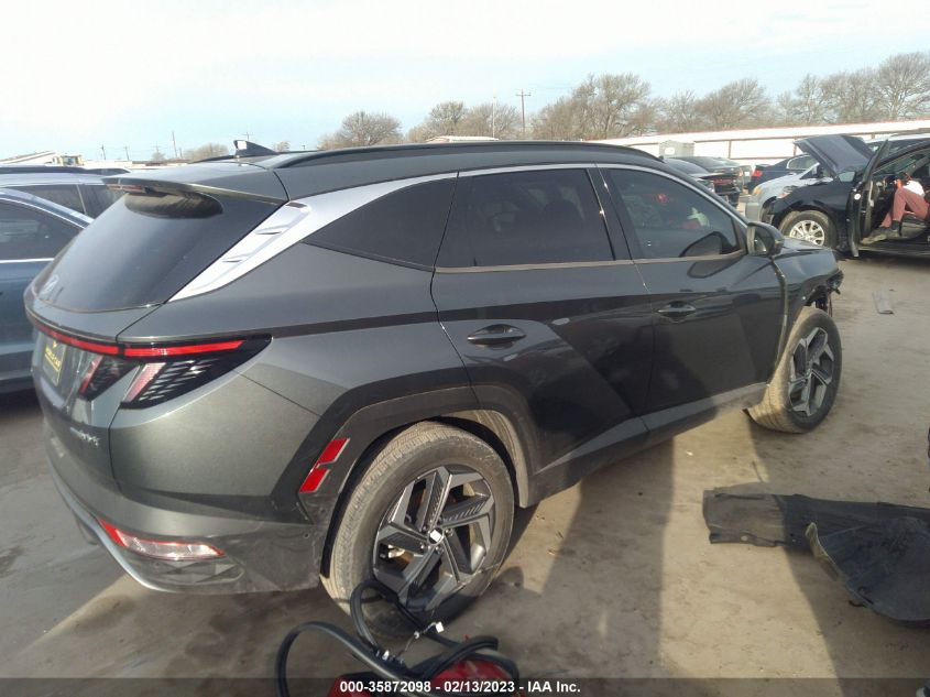 2022 HYUNDAI TUCSON HYBRID LIMITED VIN: KM8JECA19NU013162