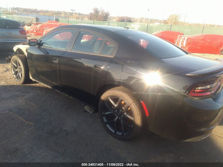 2021 DODGE CHARGER SXT VIN: 2C3CDXBG7MH678755