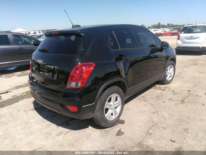 2021 CHEVROLET TRAX LS VIN: KL7CJKSB8MB308092