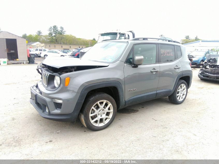 2020 JEEP RENEGADE LATITUDE VIN: ZACNJBBB8LPM04365