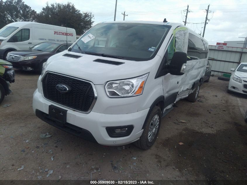 2022 FORD TRANSIT PASSENGER WAGON XL/XLT VIN: 1FBAX2Y81NKA79930