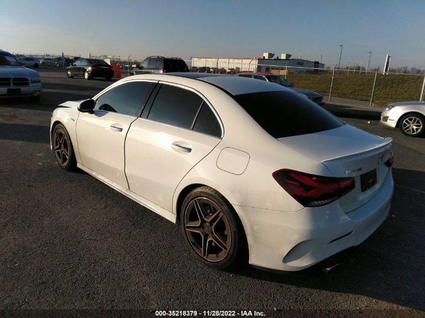 2021 MERCEDES-BENZ A-CLASS AMG A 35 VIN: W1K3G5BB2MJ316963