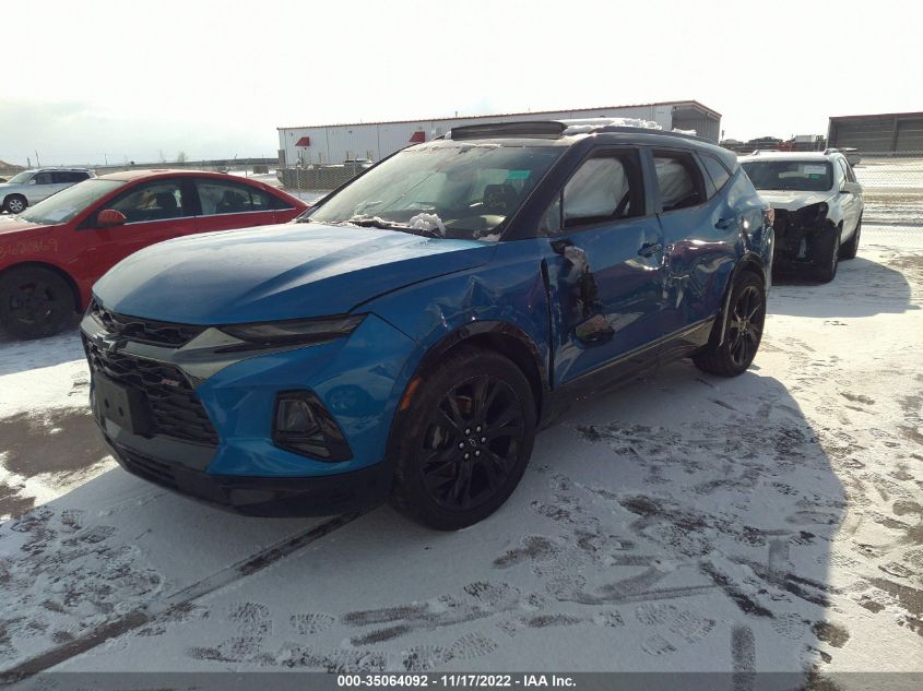 2020 CHEVROLET BLAZER RS VIN: 3GNKBKRS0LS597948
