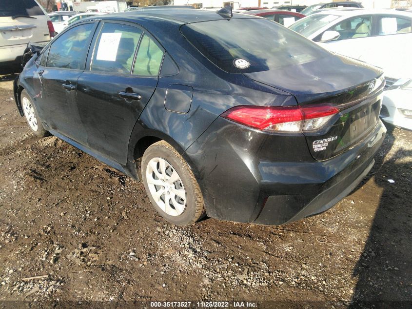 2021 TOYOTA COROLLA LE VIN: JTDEPMAE1MJ134714